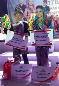 Mbakyu Ratu sebagai Mbakyu Cilik Kota Malang 2019